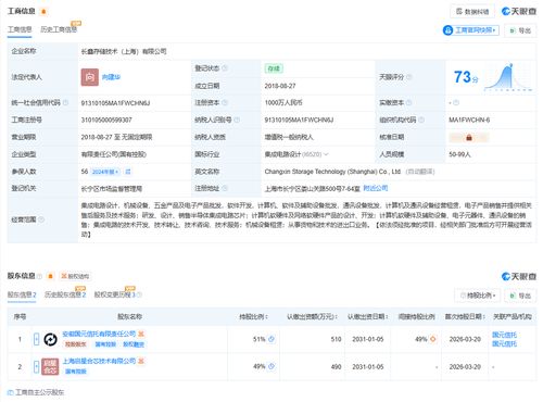 長鑫科技戰略調整 旗下存儲技術公司易主，安徽國資等接手